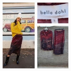 Beautiful outfit Bella Dahl, Bias Skirt - Tie Dye